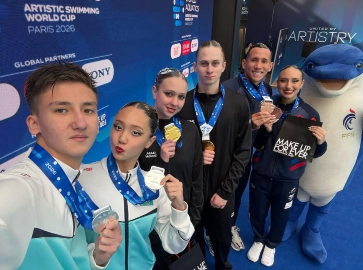Қазақстан әртістік жүзуден Әлем кубогы кезеңінде екінші медаль жеңіп алды