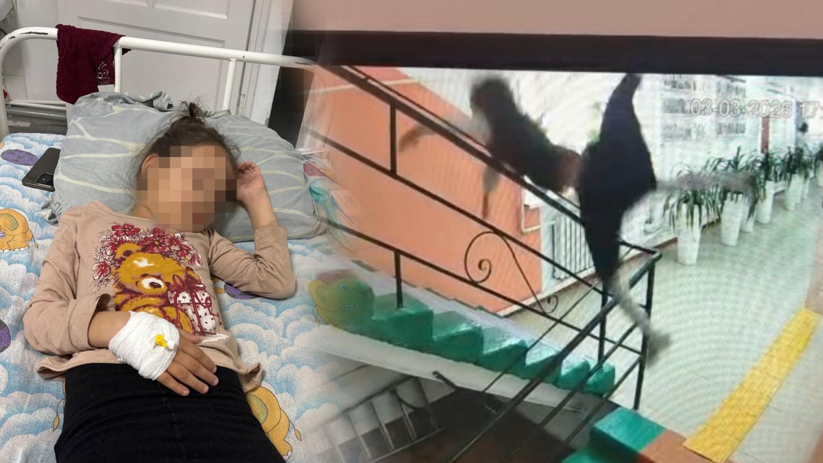 Ақтөбедегі мектепте оқушы баспалдақтан құлап, миы шайқалды