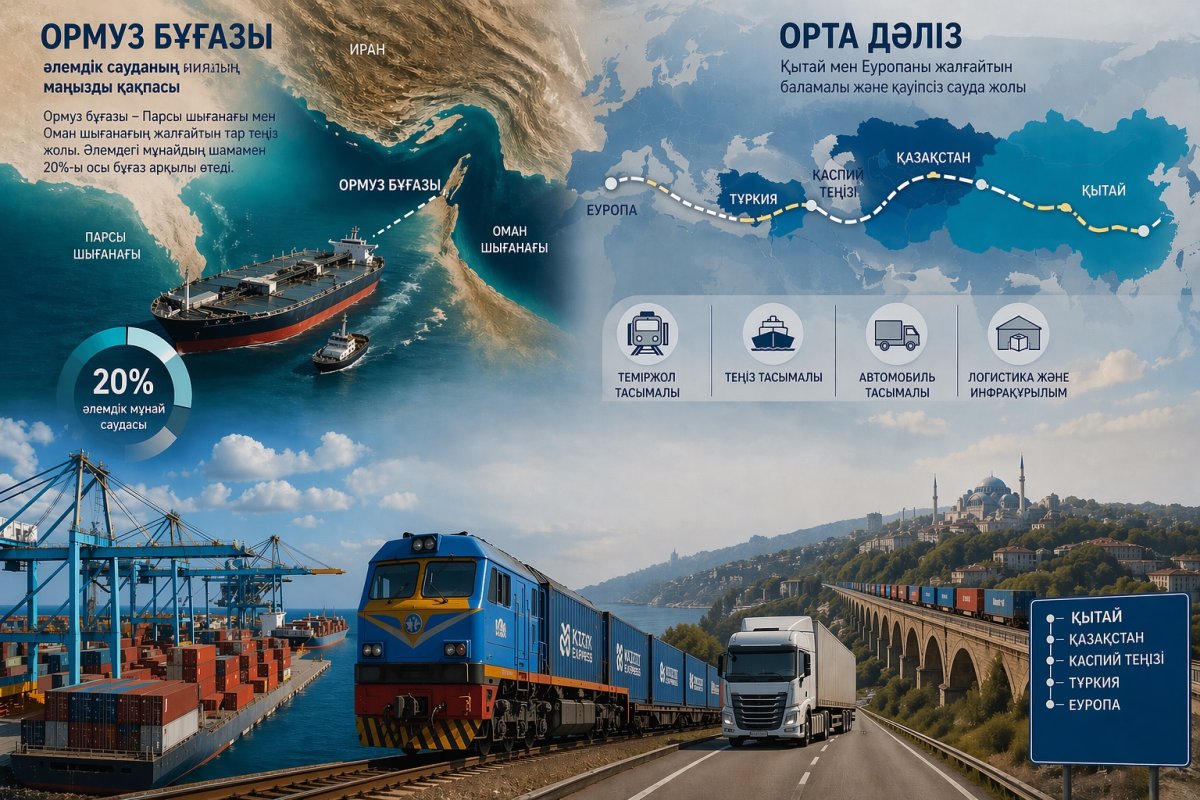 Ормұздағы дағдарыс Орта дәлізді дамытуға итермелеп отыр