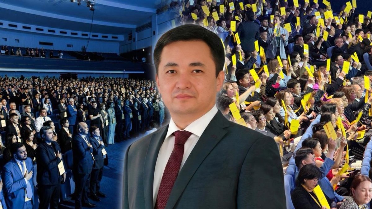 Айбек Дәдебай «Әділет» партиясының төрағасы болып сайланды