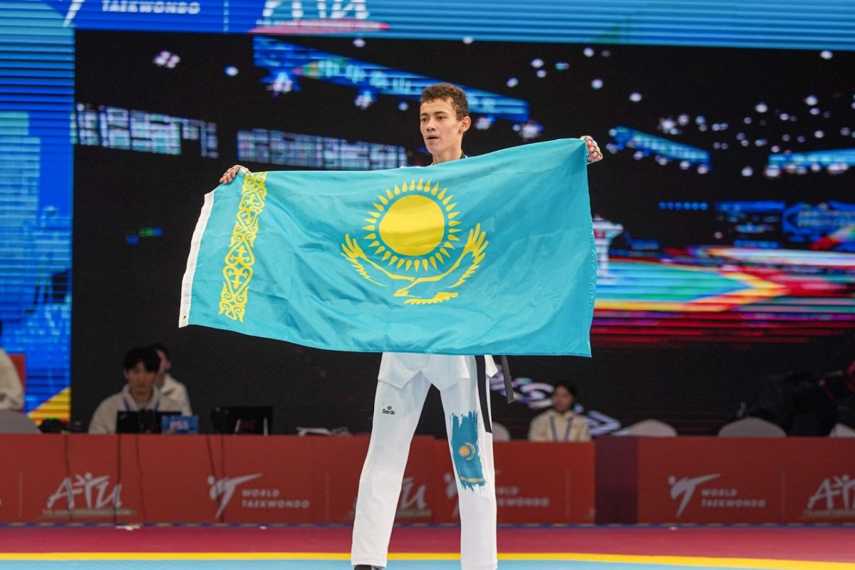 Таеквондодан Азия чемпионатында Қазақстан тағы бір қола медалін жеңіп алды