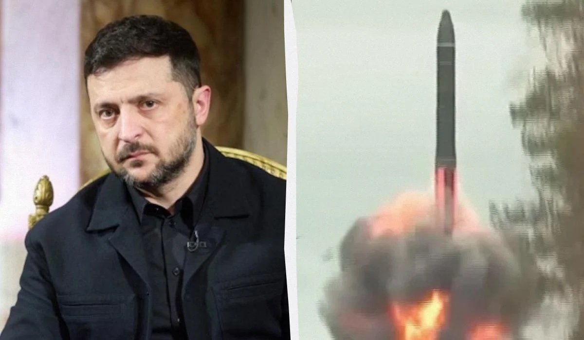 Зеленский: Ресей Украинаға «Орешник» зымыранымен соққы жасауға дайындалып жатыр