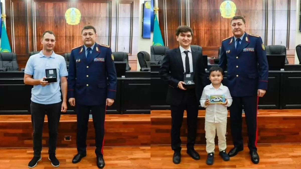 Кішкентай қызға тиіскен күдіктіні қолға түсірген астаналықтар марапатталды