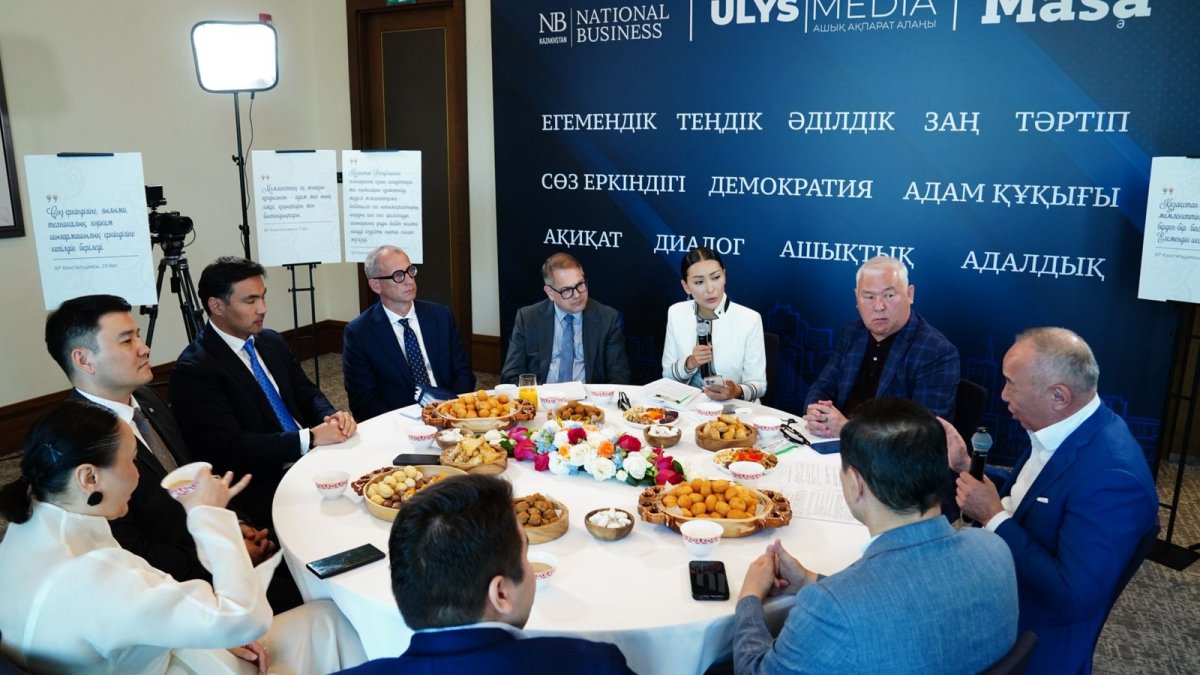 Конституцияның басты құндылығы – сөз еркіндігі. «Ұлысмедиа» алаңында пікір алмасу