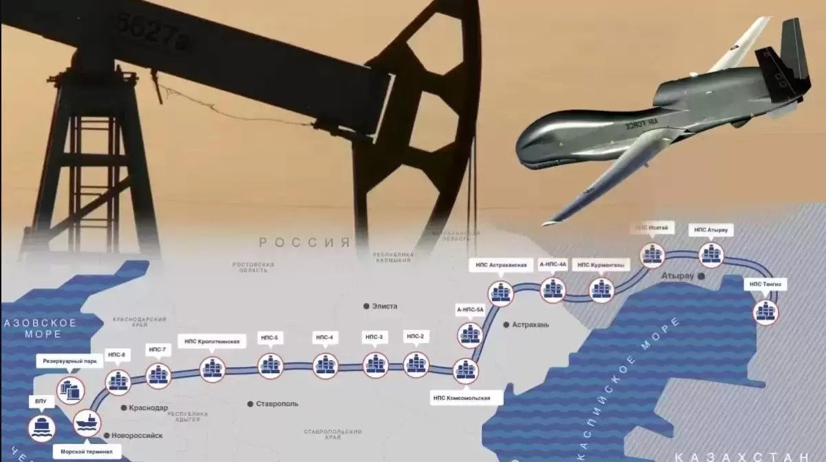 Қазақстан мұнайын тасымалдаған танкер Қара теңізде дрондардың шабуылына ұшырады