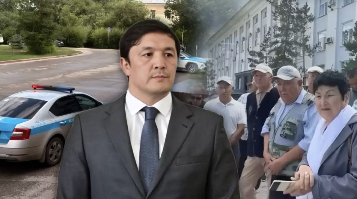 Ақтөбе әкімдігі қоқыс мәселесін шешуді сұраған тұрғындарды полициямен күтіп алды