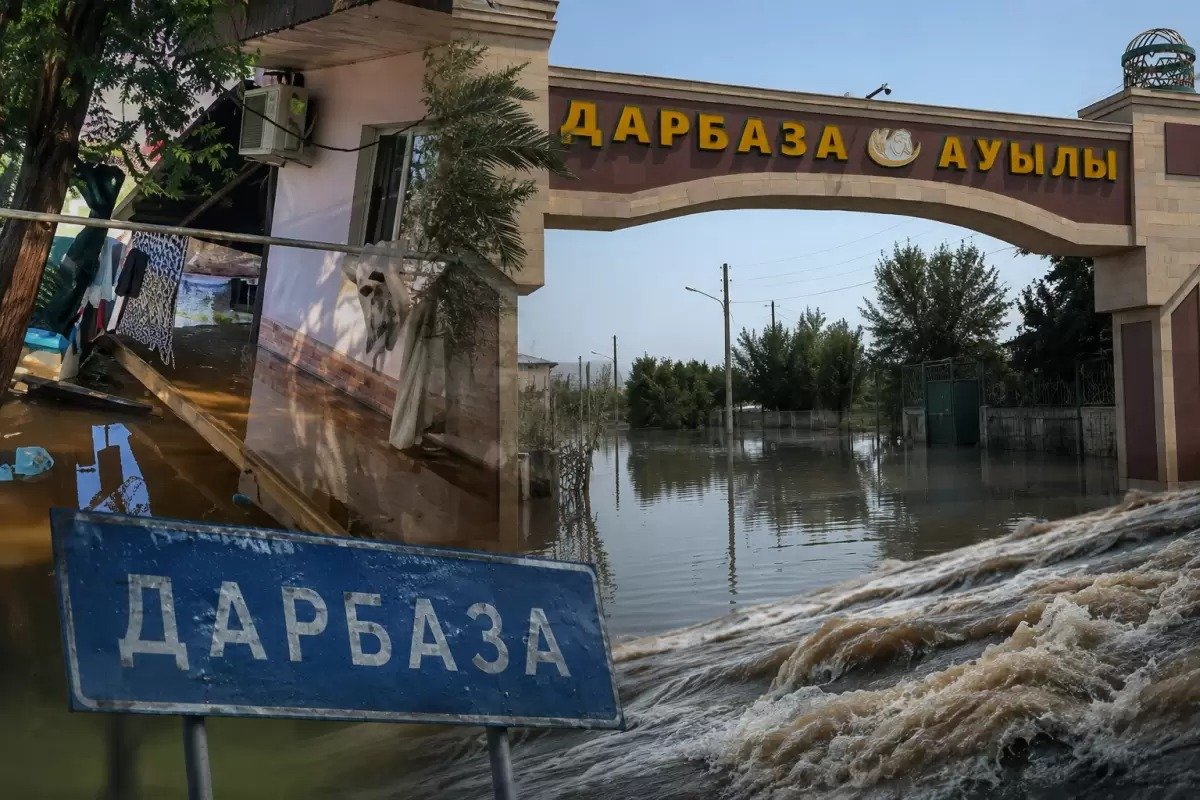Түркістан облысында нөсерден кейін төрт ауылды су басты: тұрғындар әкімдікті айыптады