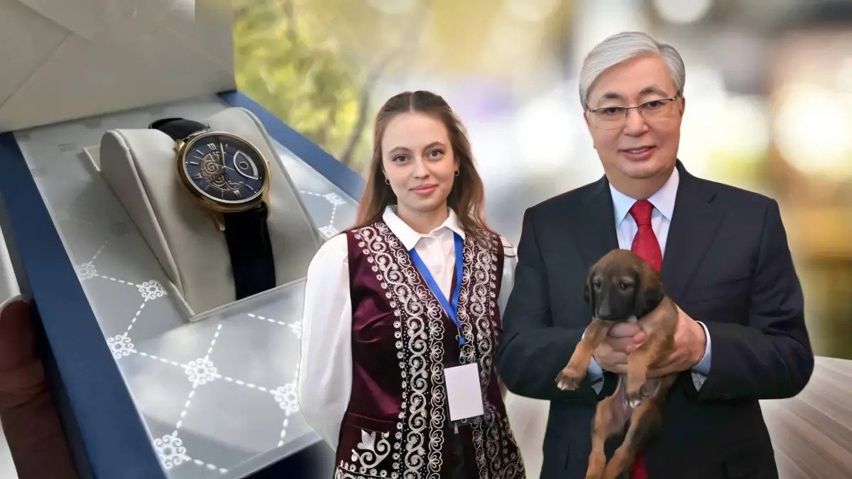 Қазақстандық қыз Тоқаев сыйлаған сағатты 2,9 млн теңгеге сатпақшы