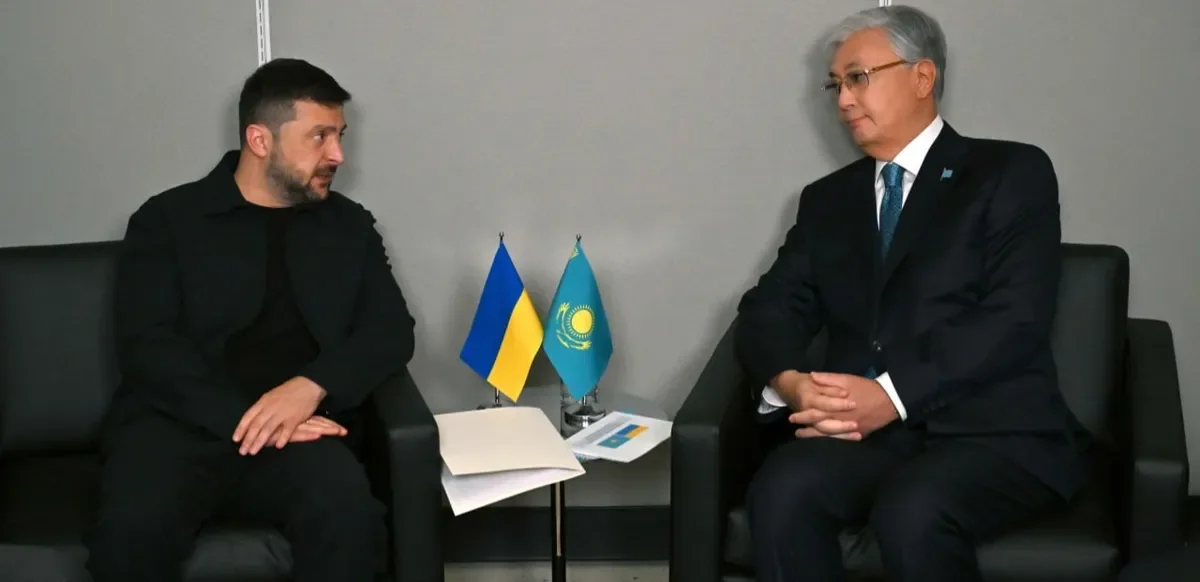 "Украина Қазақстанмен қарым-қатынасты жоғары бағалайды": Зеленский Тоқаевқа үндеу жолдады