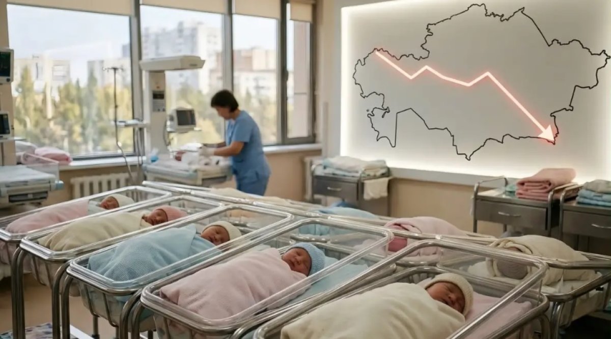 Бэби-бумнан кейінгі дағдарыс: Қазақстанда бала туу деңгейі неге күрт төмендеді