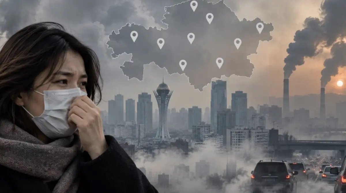 Тоғыз қалада ауа сапасы нашарлауы мүмкін