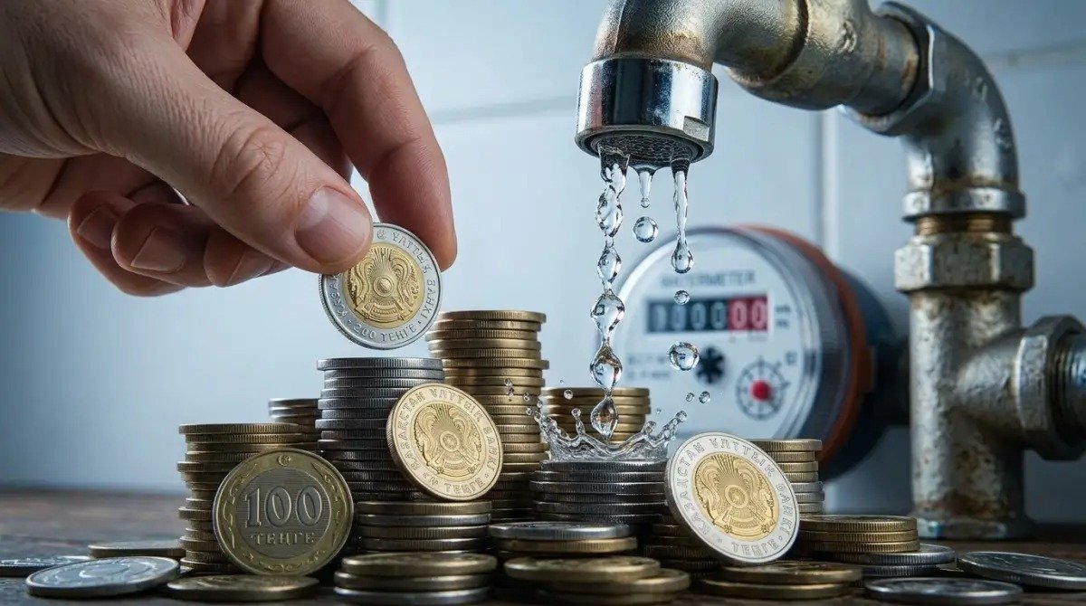Алматыда су мен кәріз тарифтері 1 қазаннан бастап көтеріледі