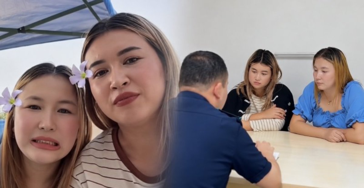 TikTok-та балағат сөз айтқан қыздар бес тәулікке қамалды