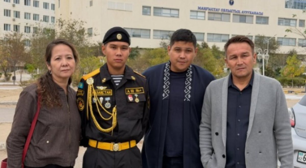 Каспийдегі қайғылы оқиғадан аман қалған матрос мерзімді әскери қызметін аяқтады