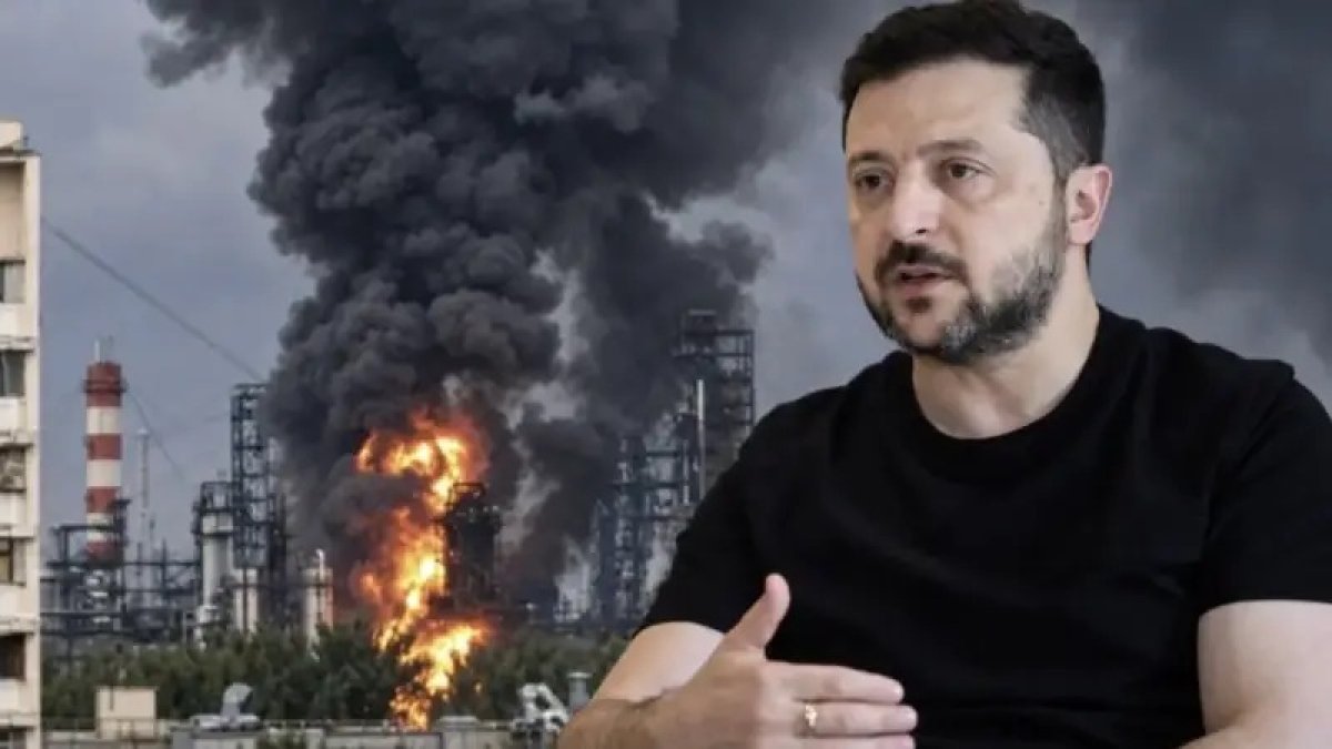Украина Ресейдің мұнай өңдеу зауыттарына шабуылды күшейтпек – Зеленский себебін түсіндірді