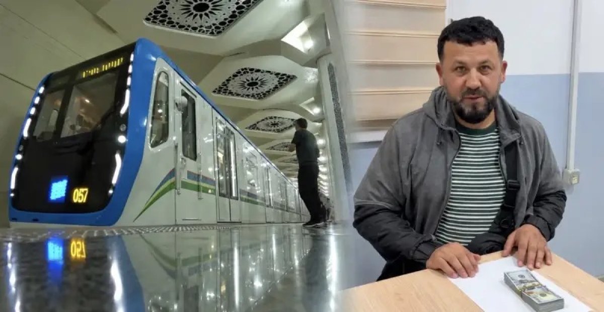 Қазақстандық ер адам Ташкент метросында 10 мың долларын жоғалтып ала жаздаған