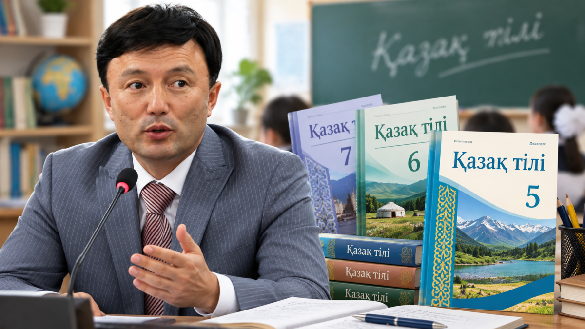 «Қазақ тілі» пәнін «Мемлекеттік тіл» деп атау керек: Қанат Айтбаев ұсыныс жасады