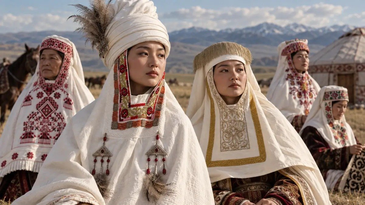 Қазақ әйелдері қалай киінген және әр рудың кимешегі несімен ерекшеленген?