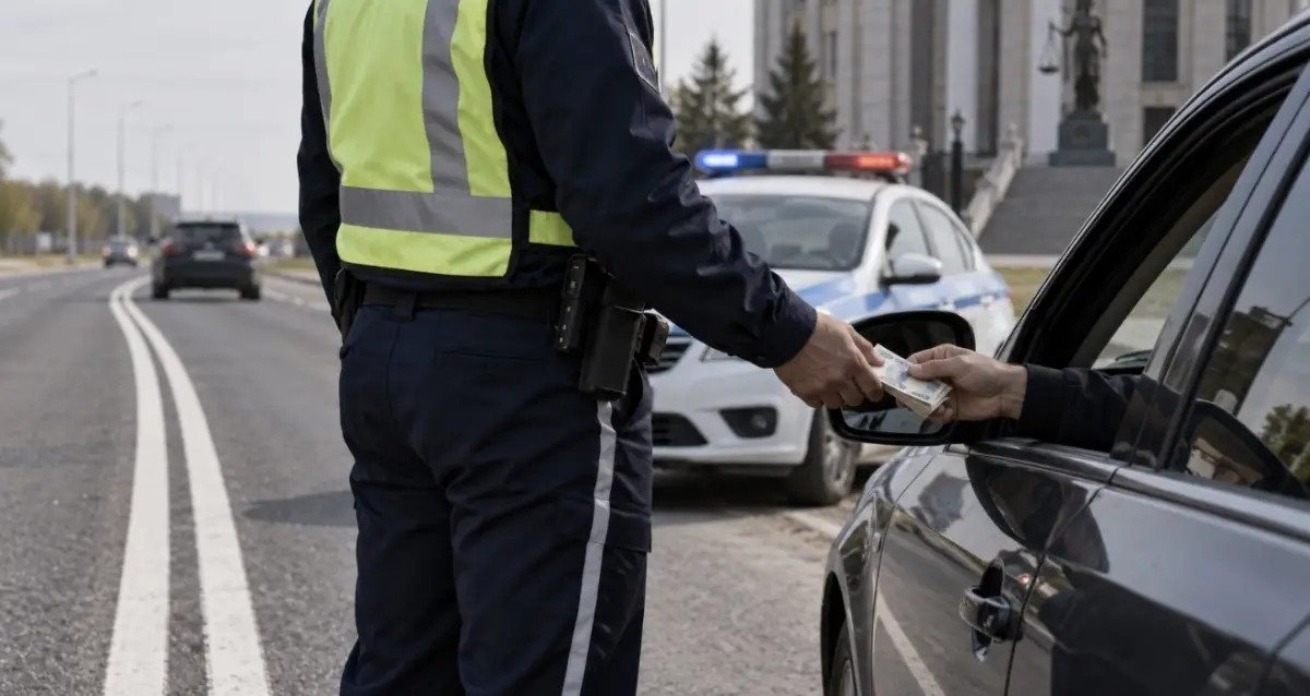 Павлодар облысында 15 мың теңге пара алған полицей сотталды