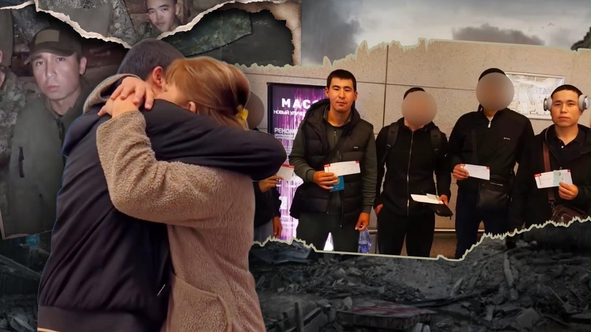 "Қуанышты сөзбен жеткізу мүмкін емес": Украинадағы соғысқа тап болған қазақстандықтар елге оралды