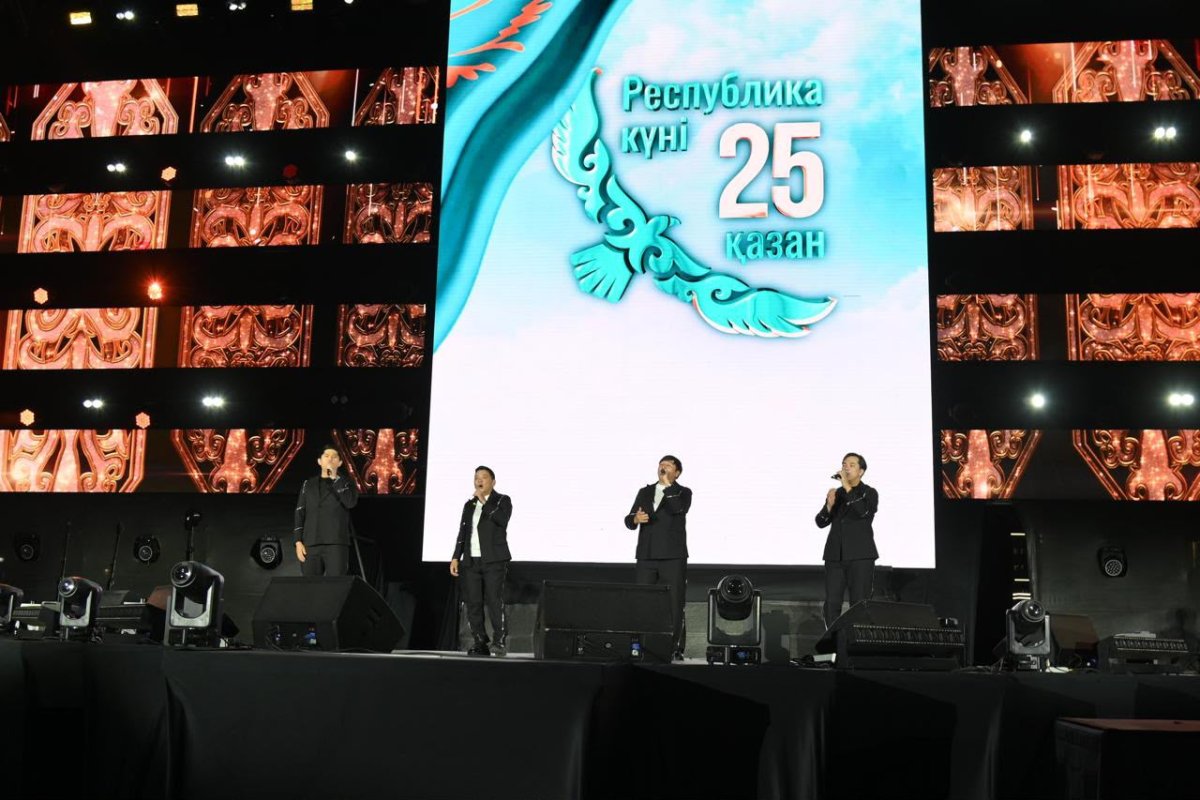 Шымкент аспаны отшашуға бөленді: Республика күні қалай тойланды