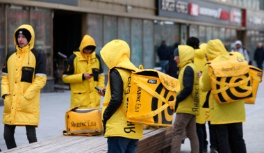 Астанадағы курьерлер ереуілі: "Яндекс" мәлімдеме жасады