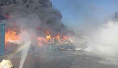 Новороссийск портындағы өрт: қазақстандық мұнай тасымалы тұралады ма