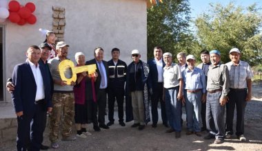 "Қазфосфаттан" көмек: Түркістан облысында ауыл тұрғындары баспаналы болды