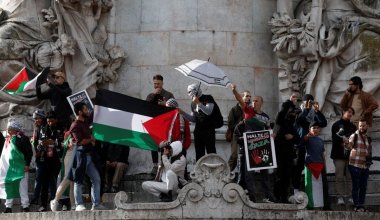 Палестинаны қолдау: Еуропада жаппай митингтер өтуде