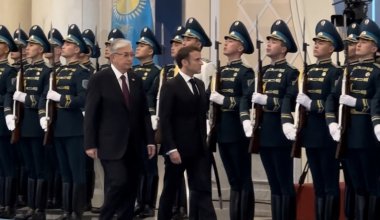 Астанаға Франция президенті Макрон келді