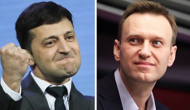 Зеленский мен Навальный Еуропаның ең ықпалды адамдарының қатарына кірді
