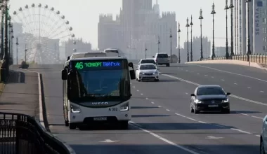 Астанада 20-дан астам автобустың бағыты өзгерді