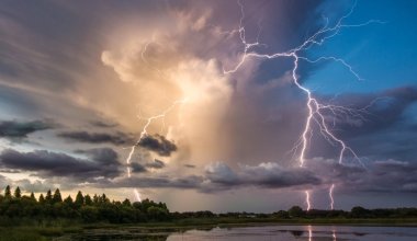 Жел, аптап, найзағай. Елдегі ешкім ұқпас ауа райы