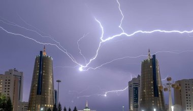 Дауылды ескерту: ел өңірлерінде найзағай, тұман, бұршақ күтіліп отыр