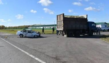 Екі адам қаза тауып, үш адам жарақат алған: Астана-Петропавл тас жолында жол апаты болды