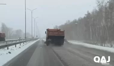 Қазақстанның екі облысында жолдар жабылды