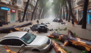 "Қатты жаңбыр". Төтенше жағдай департаменті алматылықтарға ескерту жасады