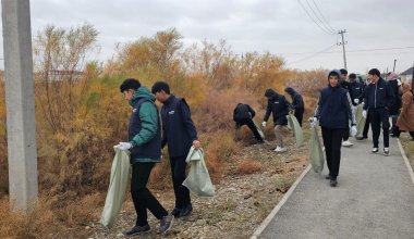 «Таза Қазақстан» экологиялық акциясына Қызылорда облысының жастары белсенді қатысуда