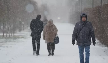 Сарышұнақ аяз бен қарсыз кез: Желтоқсанда ауа райы жиі ауытқиды