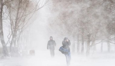 22 желтоқсанда Қазақстанның басым бөлігінде қар жауып, бұрқасын болады