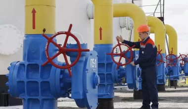 Ресей газының Украина аумағы арқылы Еуропаға транзиті тоқтатылды