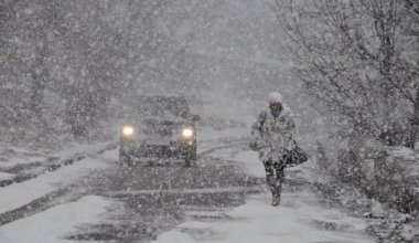 Қазгидромет 2 қаңтарда қай өңірлерде боран соғып, күн бұзылатынын ескертті