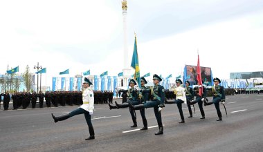 Жеңістің 80 жылдығы: Астанада әскери парад өтіп жатыр