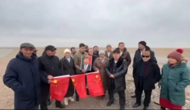 Қытайға қарсы наразылыққа шыққан 19 адам сотталды