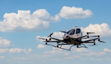 Астанада жолаушы мінген ұшқышсыз әуе кемесі алғаш рет сынақтан өтті