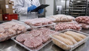 Оралда тексерілмеген ет өнімдері сатылған