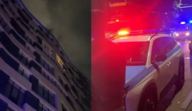 Алматыда RAMS салған тұрғын үй кешеніндегі өрттен қыз қаза тауып, төрт адам ауруханаға түсті