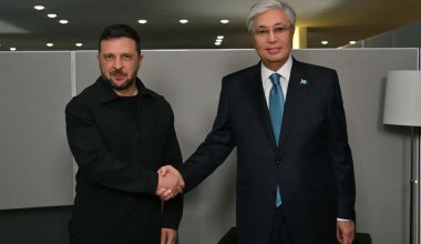 Тоқаев Зеленскийге құттықтау жеделхатын жолдады