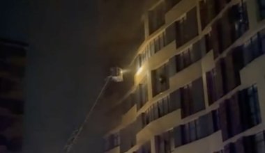 Алматыдағы тұрғын үй кешеніндегі алапат өрттен алты жасар қыз қаза тапты