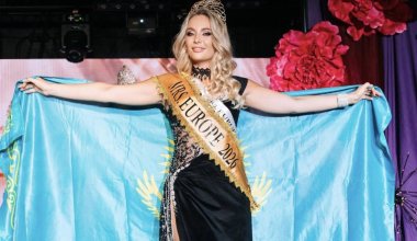 «Тарихта алғаш рет»: қазақстандық ару Mrs Europe атағын жеңіп алды